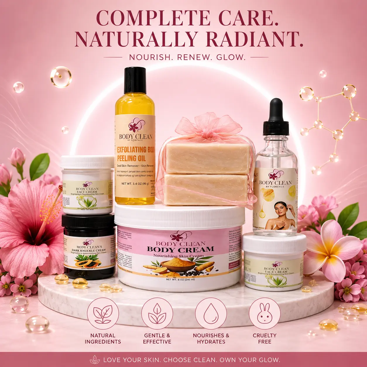 Body Clean: 5-Piece Glow Set