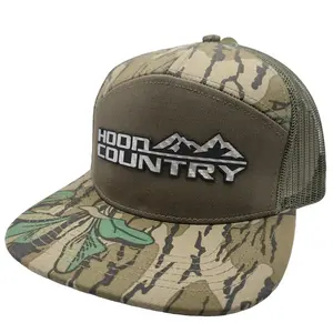 Hood Country - Truck Badge Themed Trucker Hat