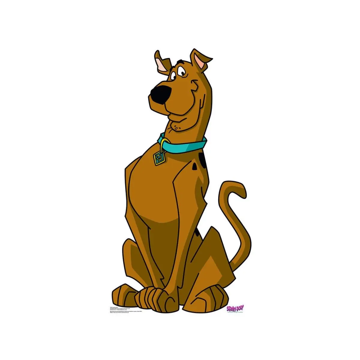 Scooby-Doo Mystery Incorporated Cartoon Character Cardboard Cutout - 48x26 in Decorative Self-Standing Single-Side Printing Decor, Party Decorations, Graduation Party Decor, Home Supplies