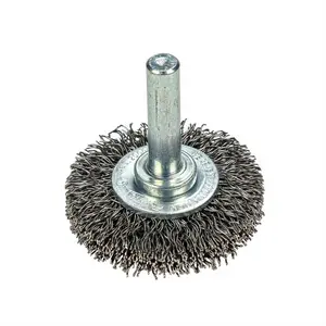 Forney Industries FOR72251 1.5 x 0.01 in. 0.25 in. Shank Crimped Command Pro Wire Wheel