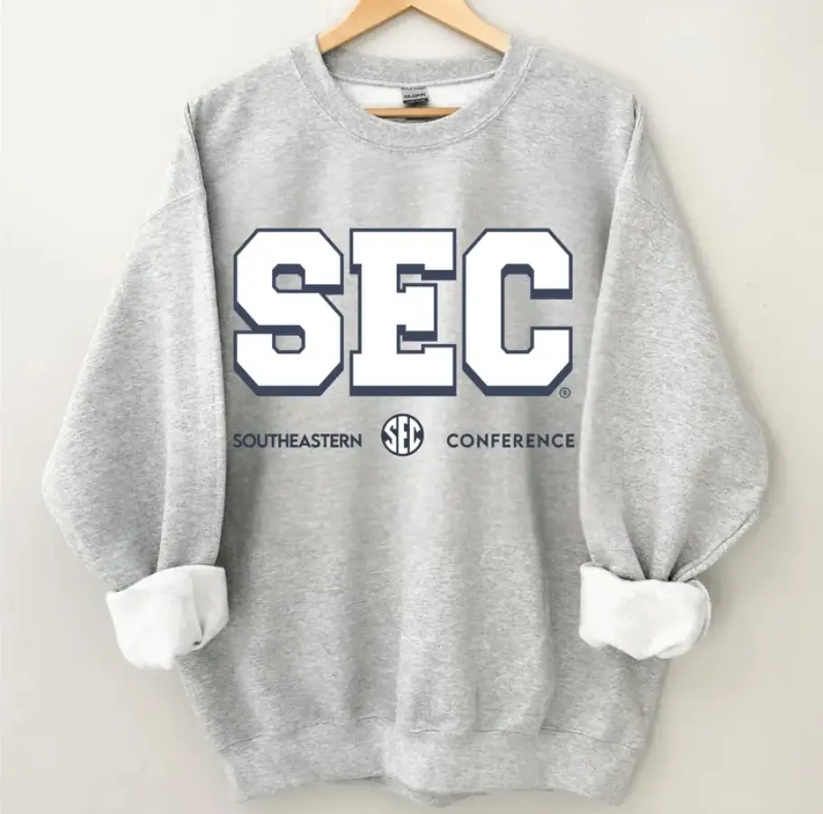 Southeastern Conference Sweatshirt, SEC Football Tshirt,Gameday Tshirt, SEC Shirt, Football Shirt, Fashion For All