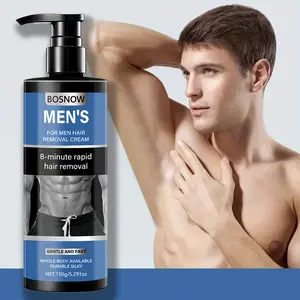 Rozino Men‘s Hair Removal Cream 150g, Apply on Skin, a Quick Step for Smooth Feel