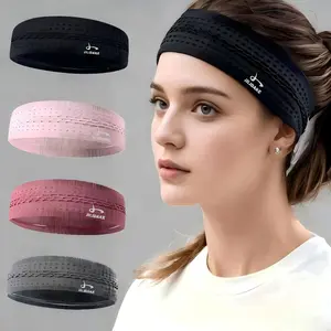 Jilidake Sports headband yoga headband sweat-absorbent band for fitness running sweat-wicki