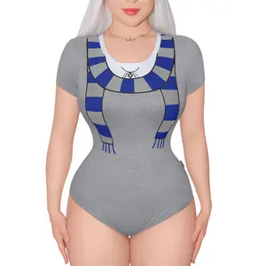 Littleforbig Cotton Romper Onesie Pajamas Bodysuit - Wizard School Winter Onesie