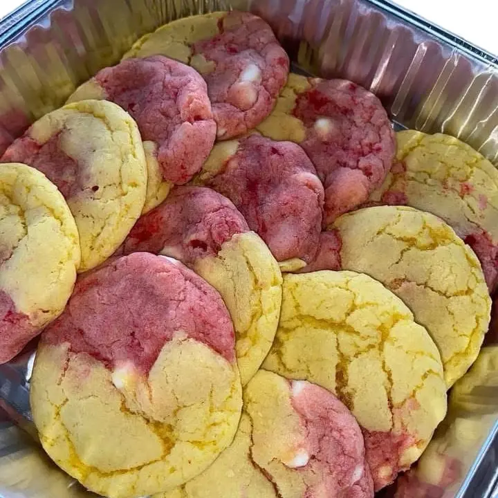 (2)Strawberry Lemonade Cookies