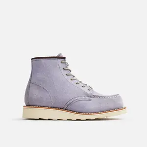 Red Wing Women's Classic Moc Short Boot in Dusty Lavender Abilene Leather