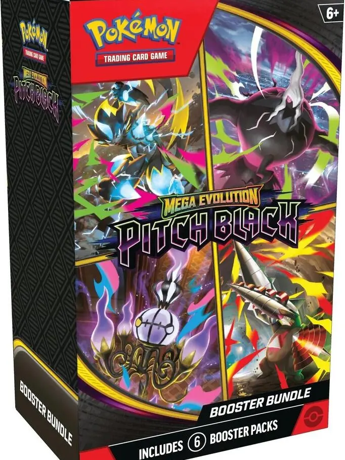 (Live Only) Pokemon TCG - Mega Evolution: Pitch Blackl Booster Bundle