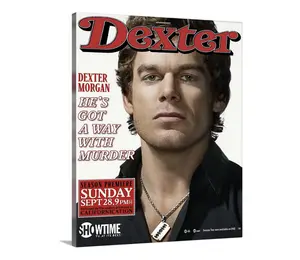 Dexter Newspaper Canvas