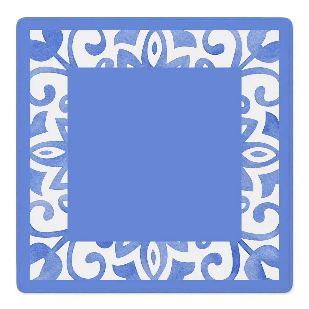 Tile Me More Blue Border