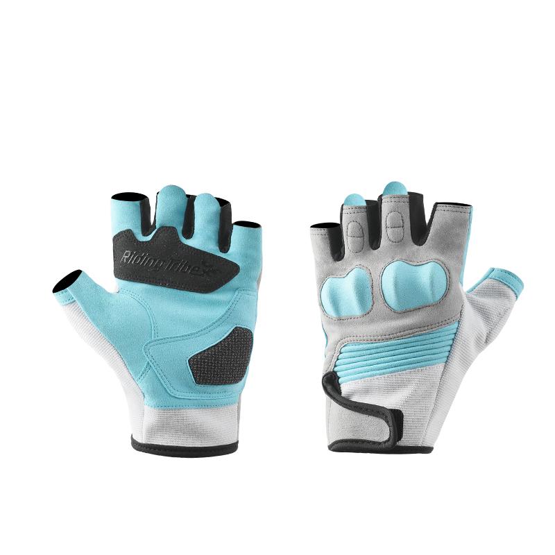 Half Finger Motorcycle Riding Gloves for Men and Women, Breathable, Non-Slip, Wear-Resistant, Touchscreen Compatible, Protective Outdoor Motorbike Gear for Summer