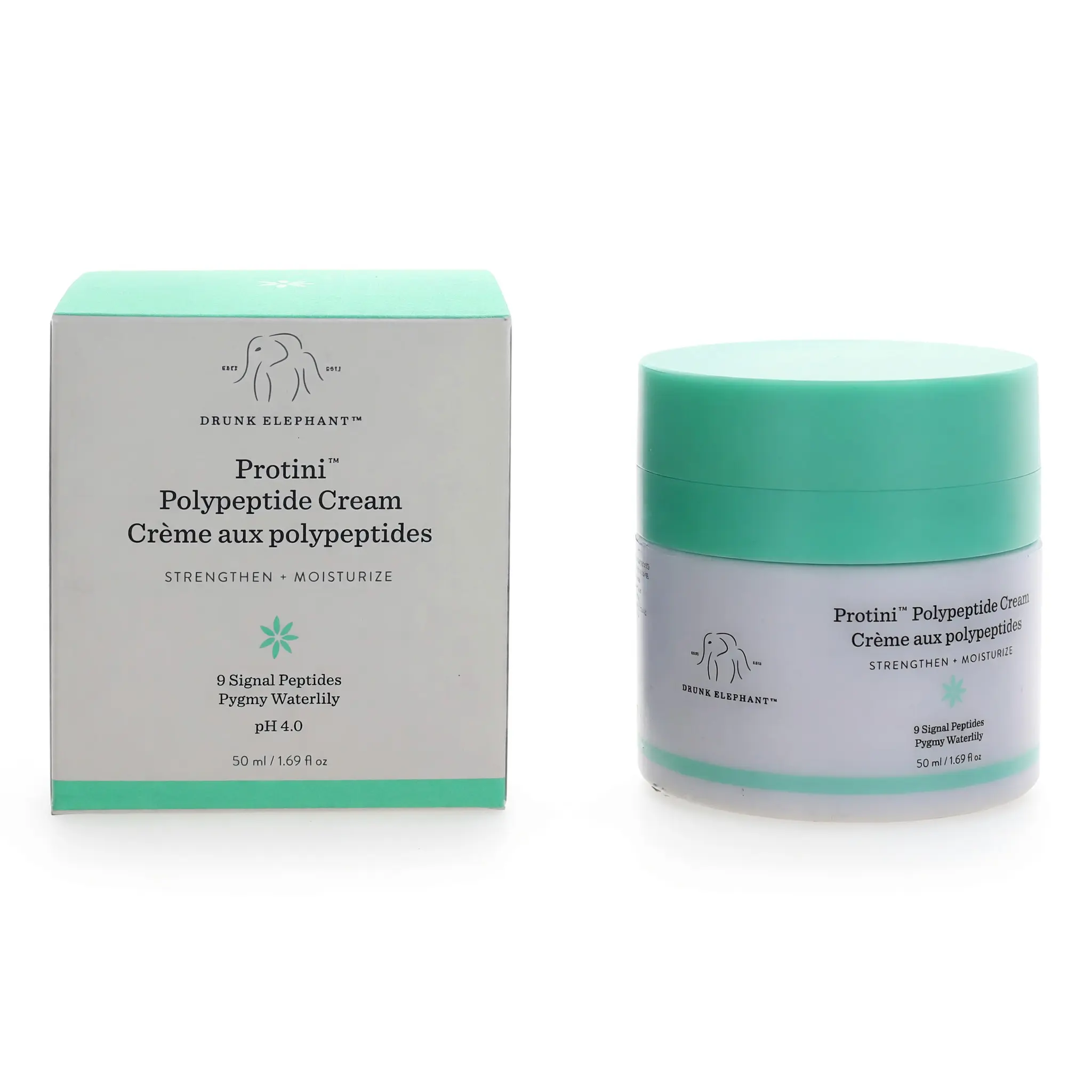 Drunk Elephant Protini Powerpeptide Gel Moisturizer, 1.69oz Skincare Face Moisturizer