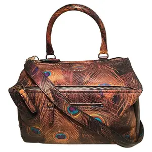 Pre-owned Givenchy Leather Exterior Shoulder Bags Pandora Peacock Leather Shoulder Bag