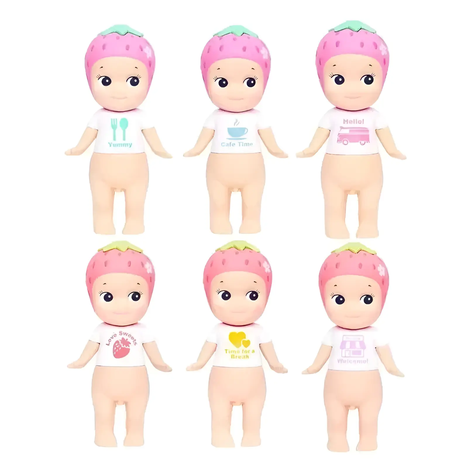 Sonny Angel Seoul Series Blind Box | Cute Strawberry Mini Figure | Mystery Collectible | Kawaii Gift for Collectors