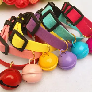 Adjustable Pet Collar for Dogs Cats Bunny Soft Nylon Training Walking Collars with Buckle Safe Comfortable for Small Medium Large Pets