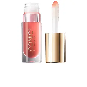 ICONIC LONDON Lustre Lip Oil in She's A Peach