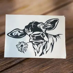 Cow Screen Print Transfer