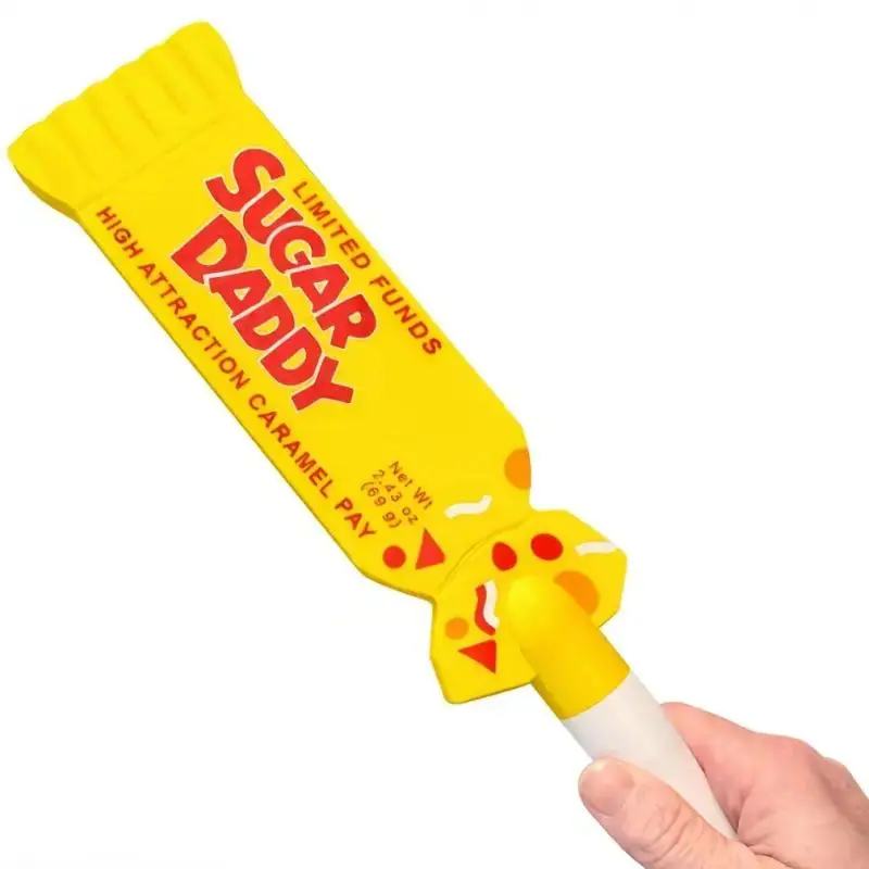 3D Printed Credit Card Tap-to-Pay Wand, Novelty Candy Wand, Sugar Daddy Themed Prank Gag Gift for Toy Enthusiasts