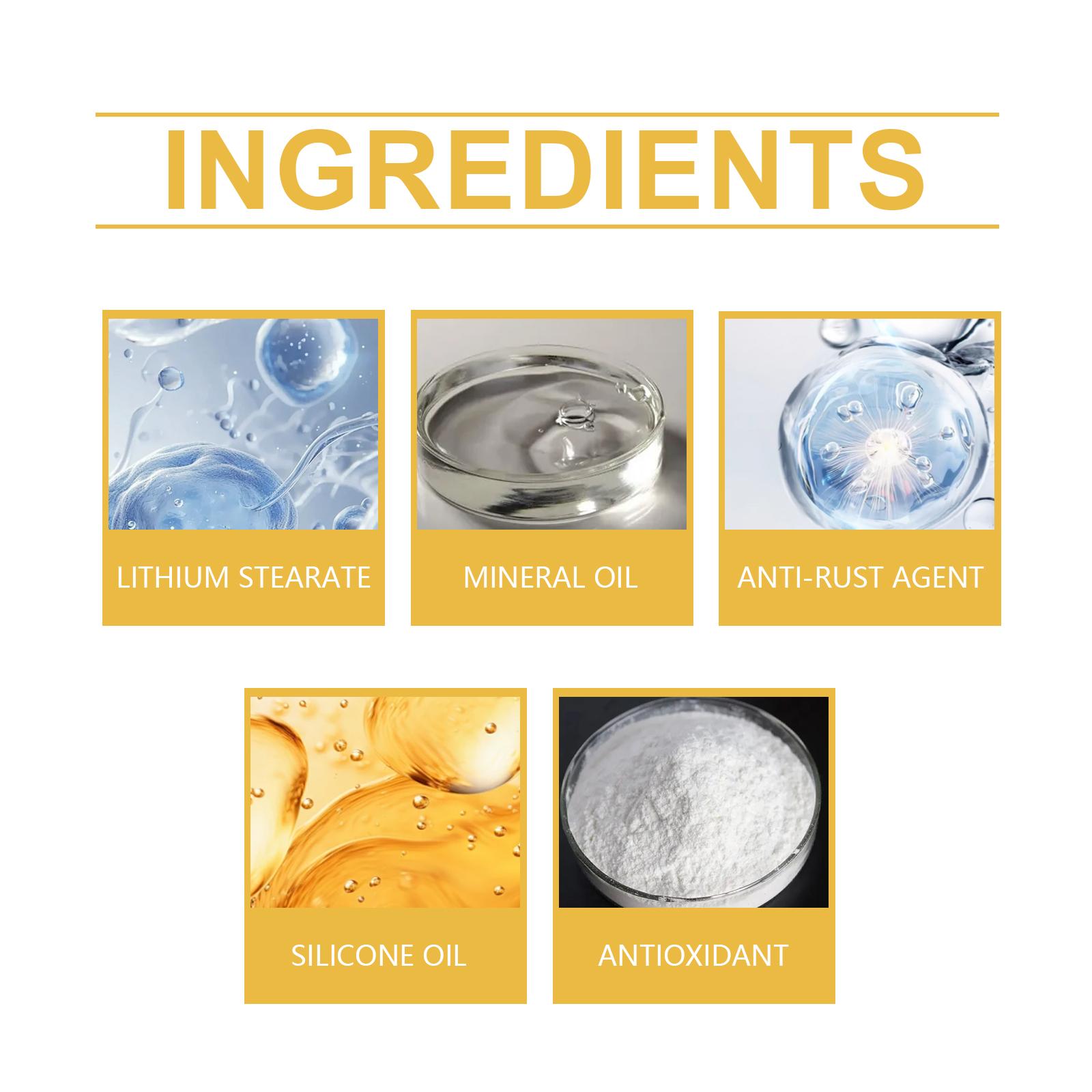 Homonth Car Care Grease Automotive Parts Maintenance Multi-functional Lubricating Wheel Axle Cleaning Grease