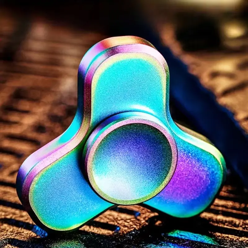 Mini Metal Fidget Spinner Alloy Edc Spinning Top, Stress Relief Toy for Kids & Adults, Stress Relief Fidgets, Portable Design, Perfect Gift for Anxiety Reduction