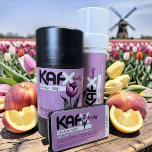 KAFX Body Base Bundle, Deodorant, Body Butter, Hard Cologne