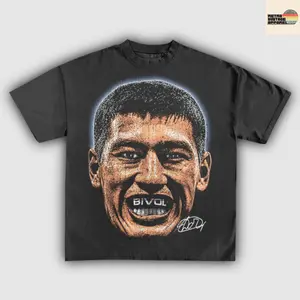 Adults and Youth DMITRY BIVOL BIG FACE Graphic T-Shirt, summer tee, vintage y2k, graphic tees, Bootleg Boxing tshirt, Sport Boxing Fan Tee, mens clothing, youth boys clothing, kids clothing, streetwear