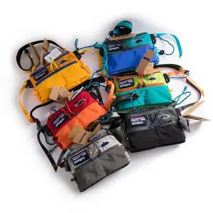 Chaoba Tower Men's and Women's Sports Envelope Bag, Casual Fishing Crossbody Bag, Versatile Shoulder Bag, Workwear Style Phone Bag