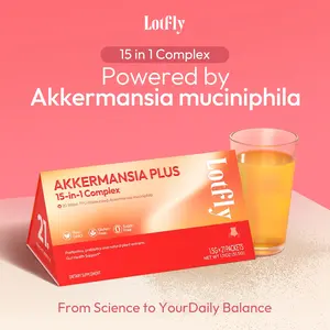 【AKK】LOTFLY Akkermansia Plus | 20B Akkermansia 15-in-1 Complex | Supports Gut Health, Immunity & Healthy Blood Sugar