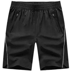 GOPUNE Men's Running Hiking Shorts Quick Dry Athletic Gym Outdoor Sports Short Zipper Pockets