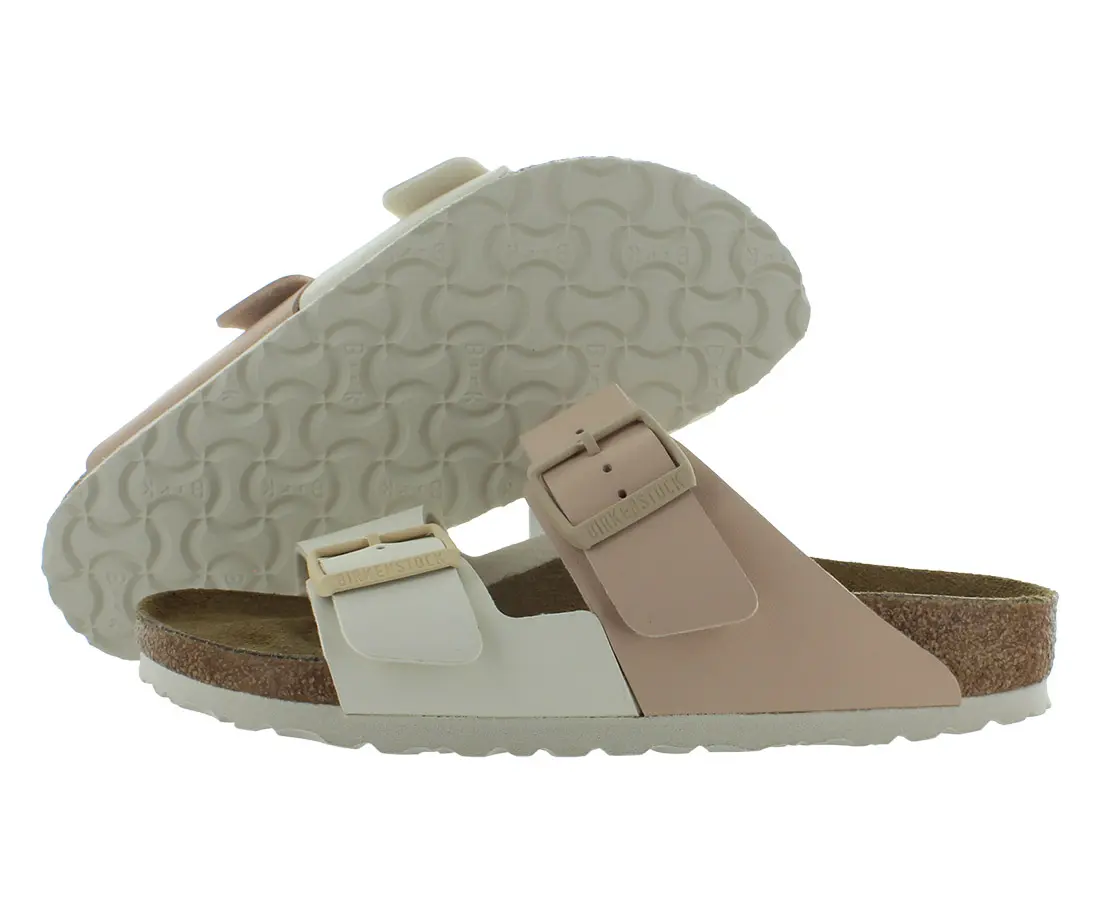 Birkenstock Arizona Split Narrow Unisex Sandals - Birken Style Men's Footwear with Cork Sole for Casual Wear, Birken Style Men's Sandals, Flat Heel, Walking Shoes, Half Size Men's Sandals