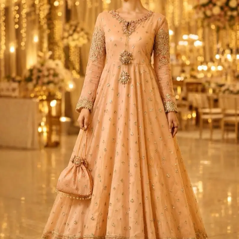 Elegant Chiffon Frock Collection size M