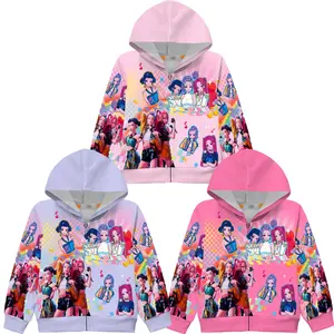 SHUJUAN Girls K-Pop Demon Hunter Role Little Costume jacket coat Casual Rumi Mira Zoey cute clothes kids stuff