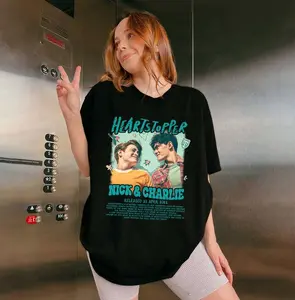 Nick and Charlie Shirt, Heartstopper Shirt, Heartstopper Nick and Charlie Shirt, LGBT Shirt, Gay Couple Shirt, LGBT Tv Series, Heartstopper Fan Gifts