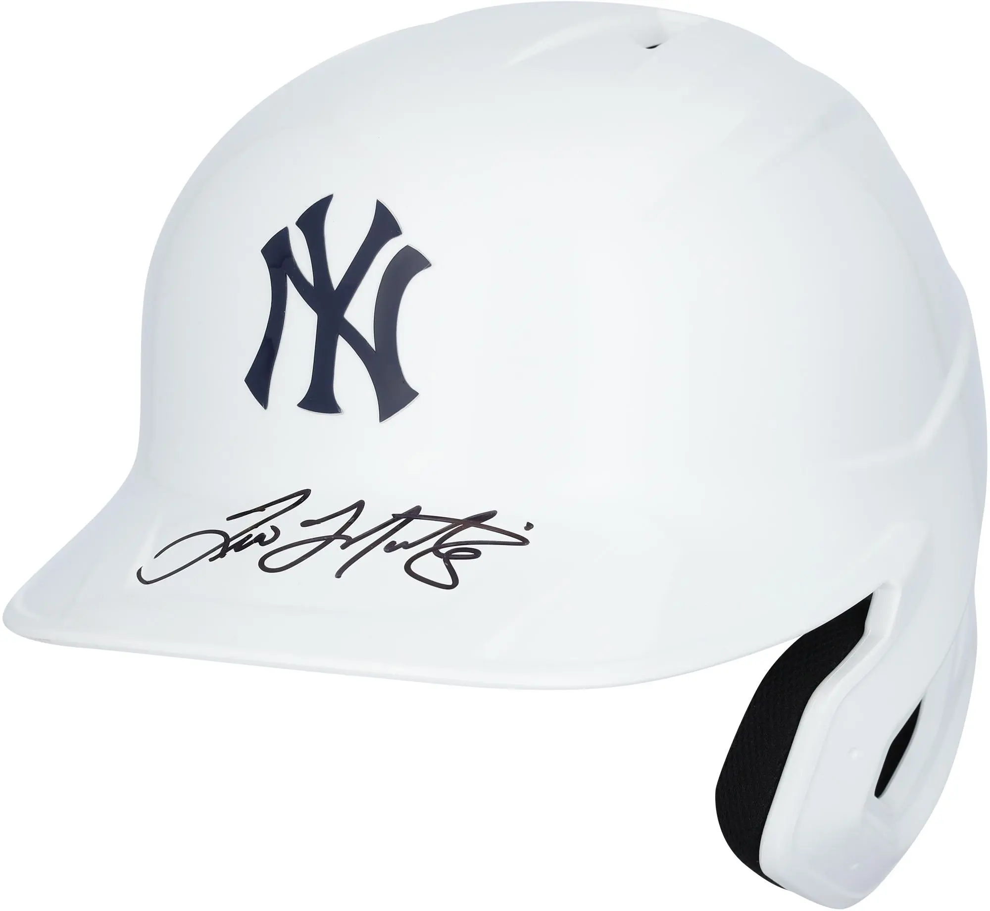 Tino Martinez New York Yankees Autographed Alternate Chrome Replica Batting Helmet - Fanatics Authentic Certified