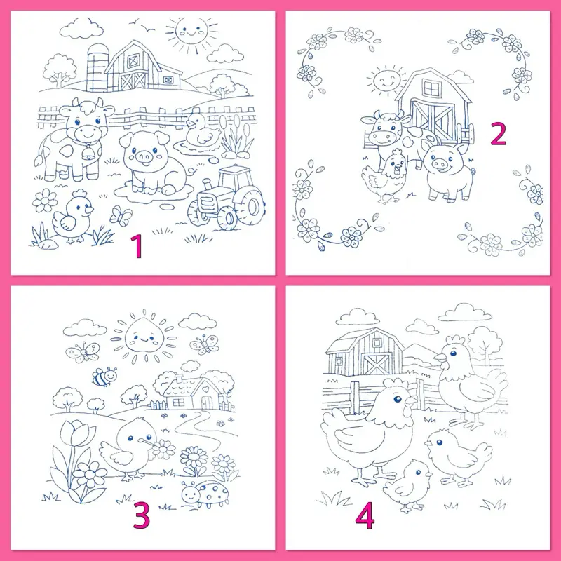 Servilleta 45x50cm (ANIMALES) Diamante Fabric Stamped Embroidery - Bordado - Tortilla Warmer Fabriic