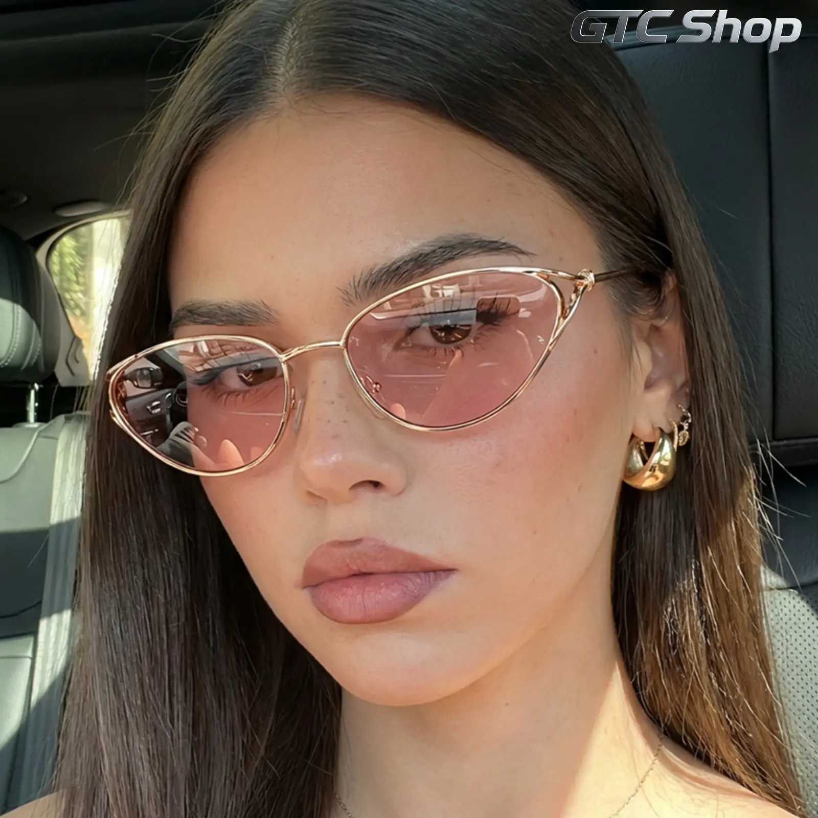 Small Frame Metal Cat Eye Sunglasses, Y2K Western Retro Style with Rope Knot Detail, Edgy Chic Lightweight Metal Frame Eyewear, Vintage Trendy Statement Glasses for Women Daily Streetwear Party Casual Outfits