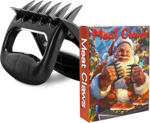 Meat Claws Gifts for Men 2 Pack Shredding Meat Bear Claws, Meat Shredder Bear Claws Chicken Shredder BBQ Grilling Accessories Christmas Stocking Stuffers Gifts for Men Dad Husband Boyfriend