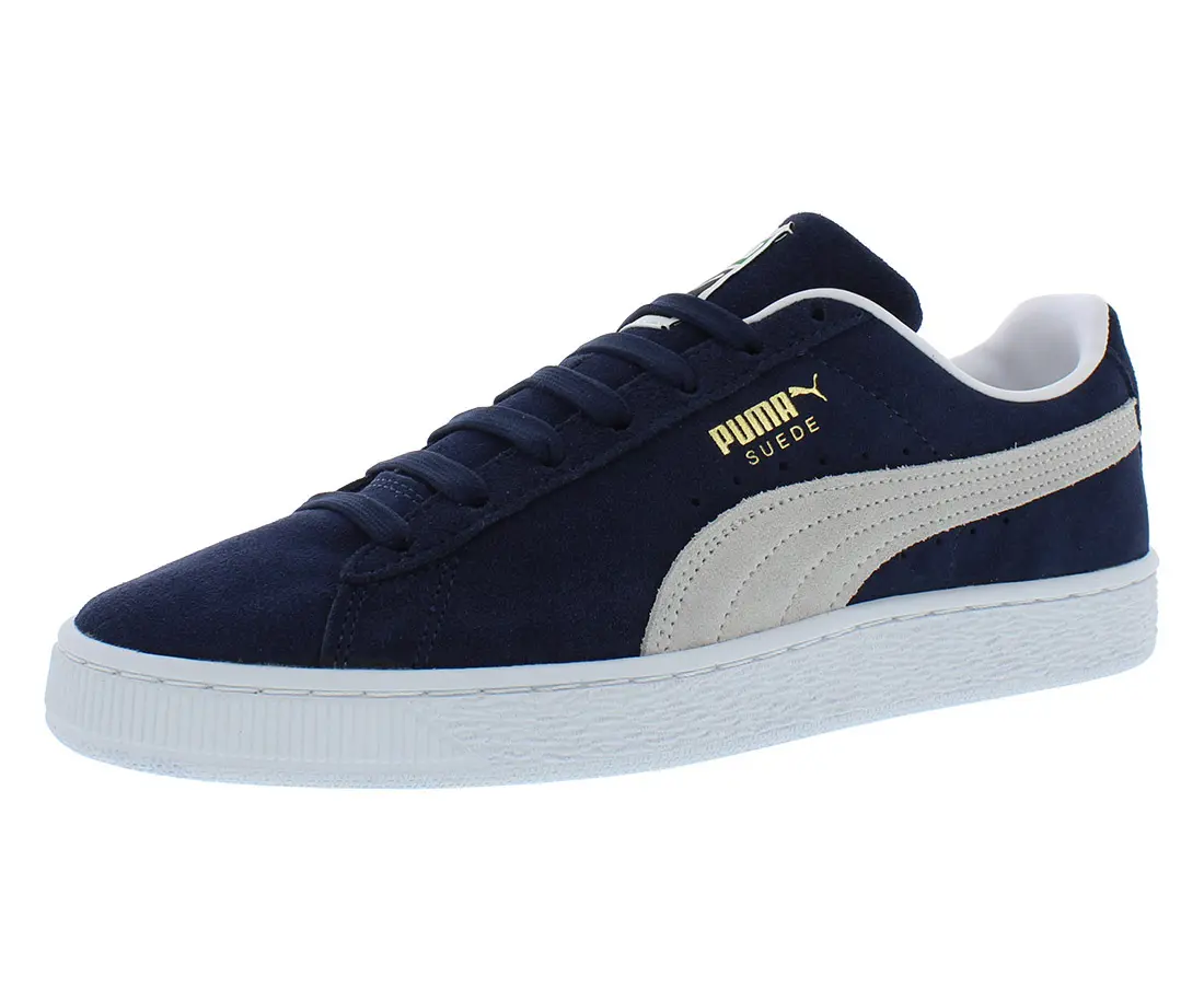Puma Suede Classic XXI Women's Low-Top Sneaker, Solid Pattern Athletic Footwear with a Lace-Up Design