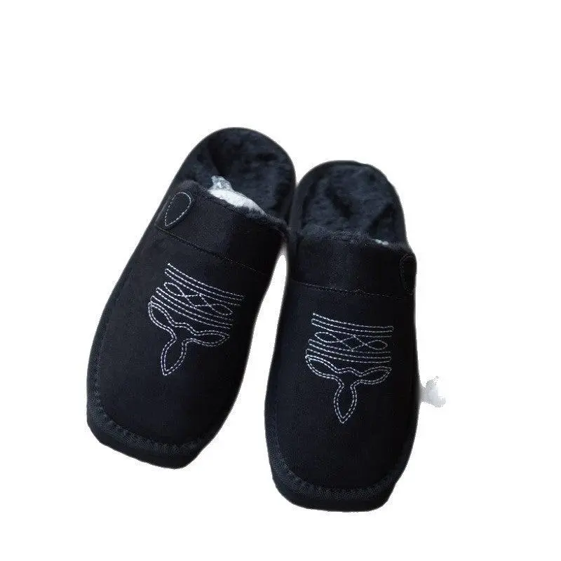 Womens Slippers - Closed Toe PU Upper Faux Fur Lining Foam Rubber Sole Winter Summer Casual Daily Indoor Outdoor Comfortable Slip-On for Girl Walking Shoes