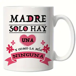 1pc 11oz Ceramic Coffee Mug - "Being My Uncle is the Only Gift You Need" Heartfelt Message, Dishwasher & Microwave Safe, Hot/Cold Beverages, Contrasting Color Design, Durable Print Quality - Christmas Birthday Gifts for Uncle, Coffee Gifts, Coffee Lover G