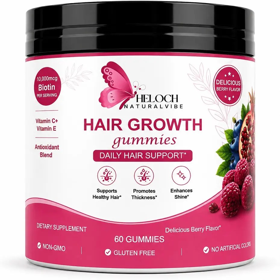 Hair gummies Daily hair support(60 gummies)