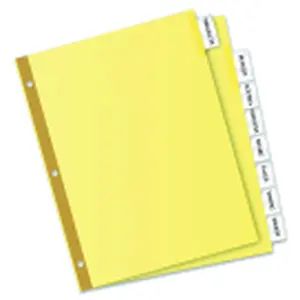 Avery Worksaver Insertable Value Pack Divider Set - 8 Tabs, Set - 24