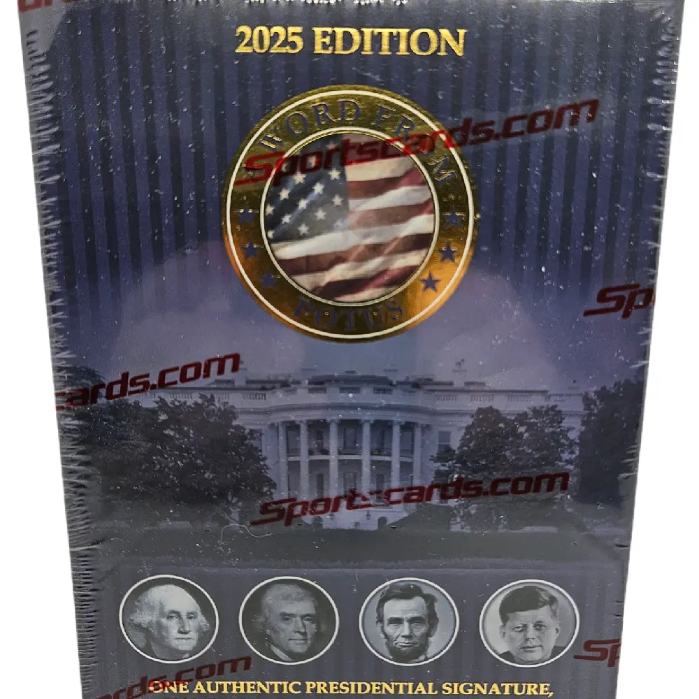 2025 A Word From POTUS Factory Sealed. 1 Relic Per Box. SHIPS SEALED