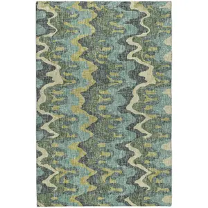 Machine Made Lorenzo LN6 Teal - Dalyn Rugs