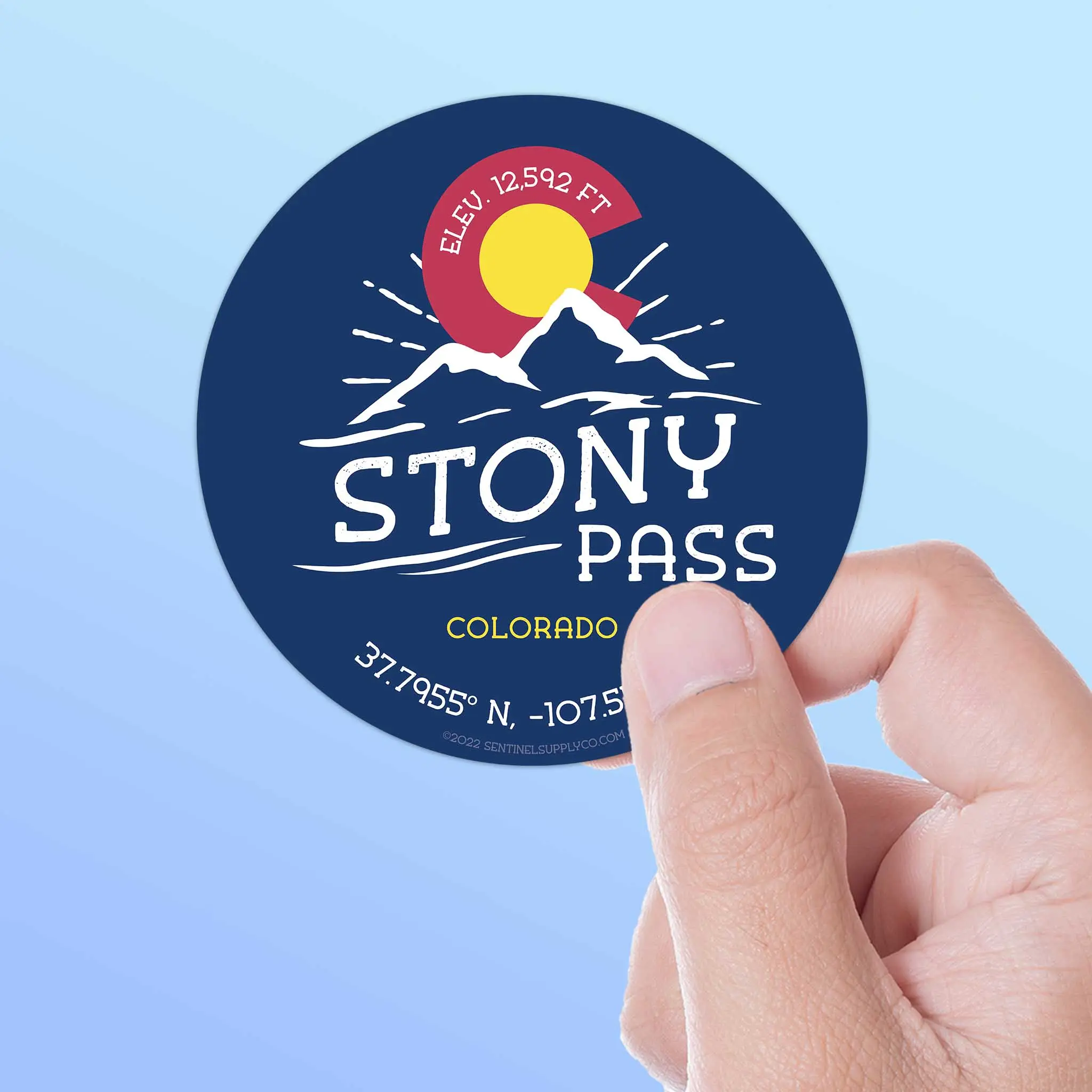 Stony Pass Colorado Stickers