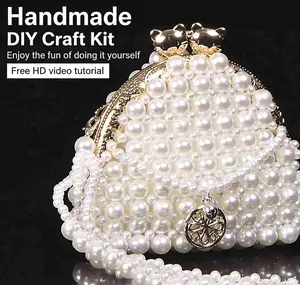 A12-Non-Finished Cute DIY Beading Coin Purse Making Kit