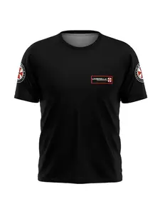 Resident Evil Umbrella Corporation men T - Shirt - Black Iconic Logo & Slogan 3D Printed Perfect for Game Fans