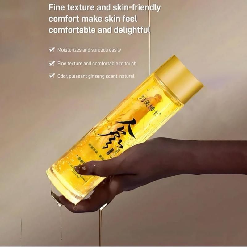 2x Ginseng Extract Liquid,Ginseng Extract Anti-Wrinkle Original Serum Oil,Korean Red Ginseng Polypeptide Anti Aging Essence,Ginseng Moisturizer,Reduces Wrinkles,Improves Sagging