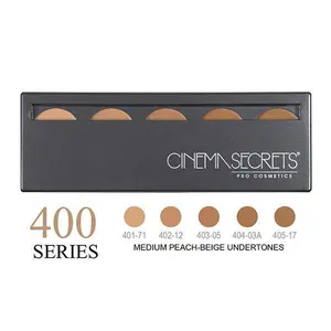 Medium Peach-Beige Undertones,400 series, Ultimate Foundation 5-IN-1 PRO Palette