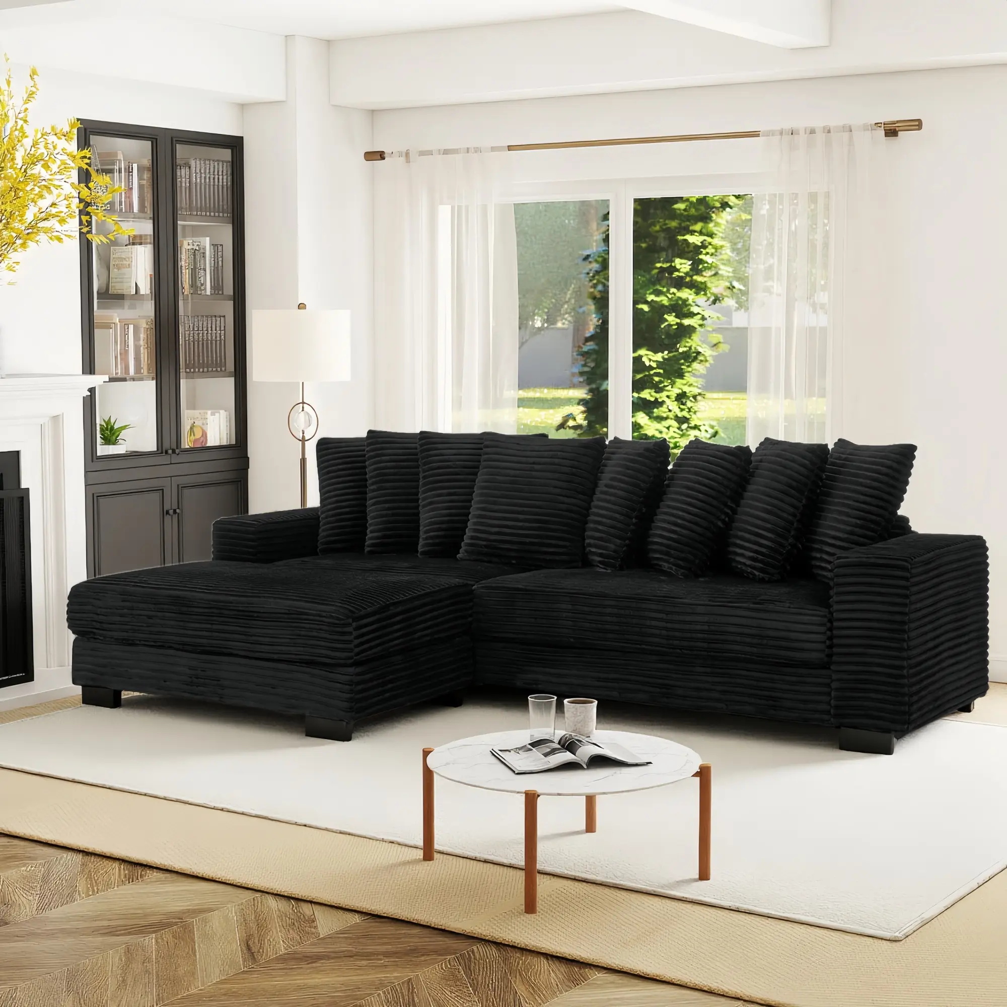 Black - (No LED strip)