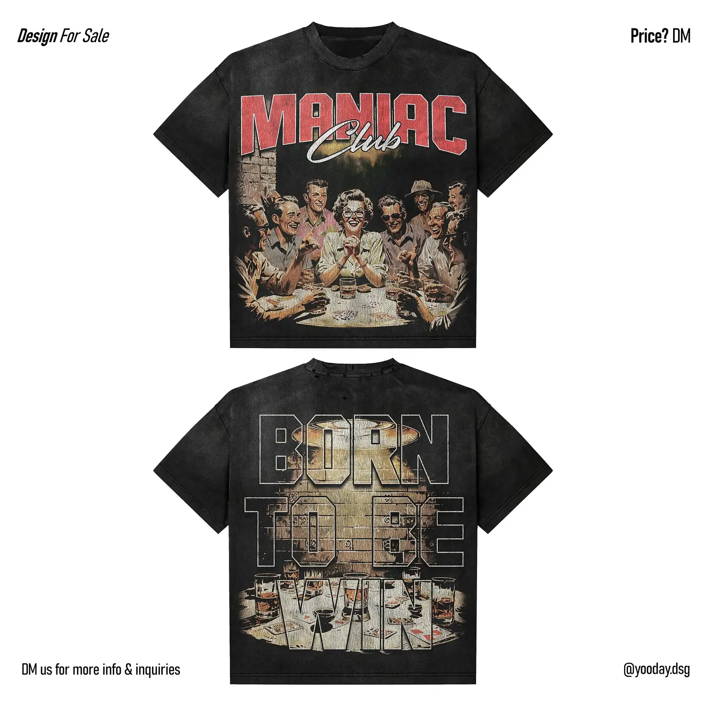 Vintage Graphic"Saints" Tops Tshirt streetwear, Y2K style Casual Cotton Classic Crewneck DesignTees
